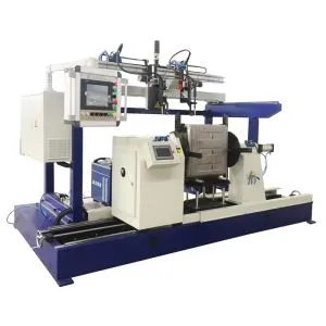 Automaitc polttoainesäiliön hitsauskone