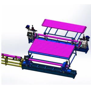 Teräsputkilaipan tuotantolinja